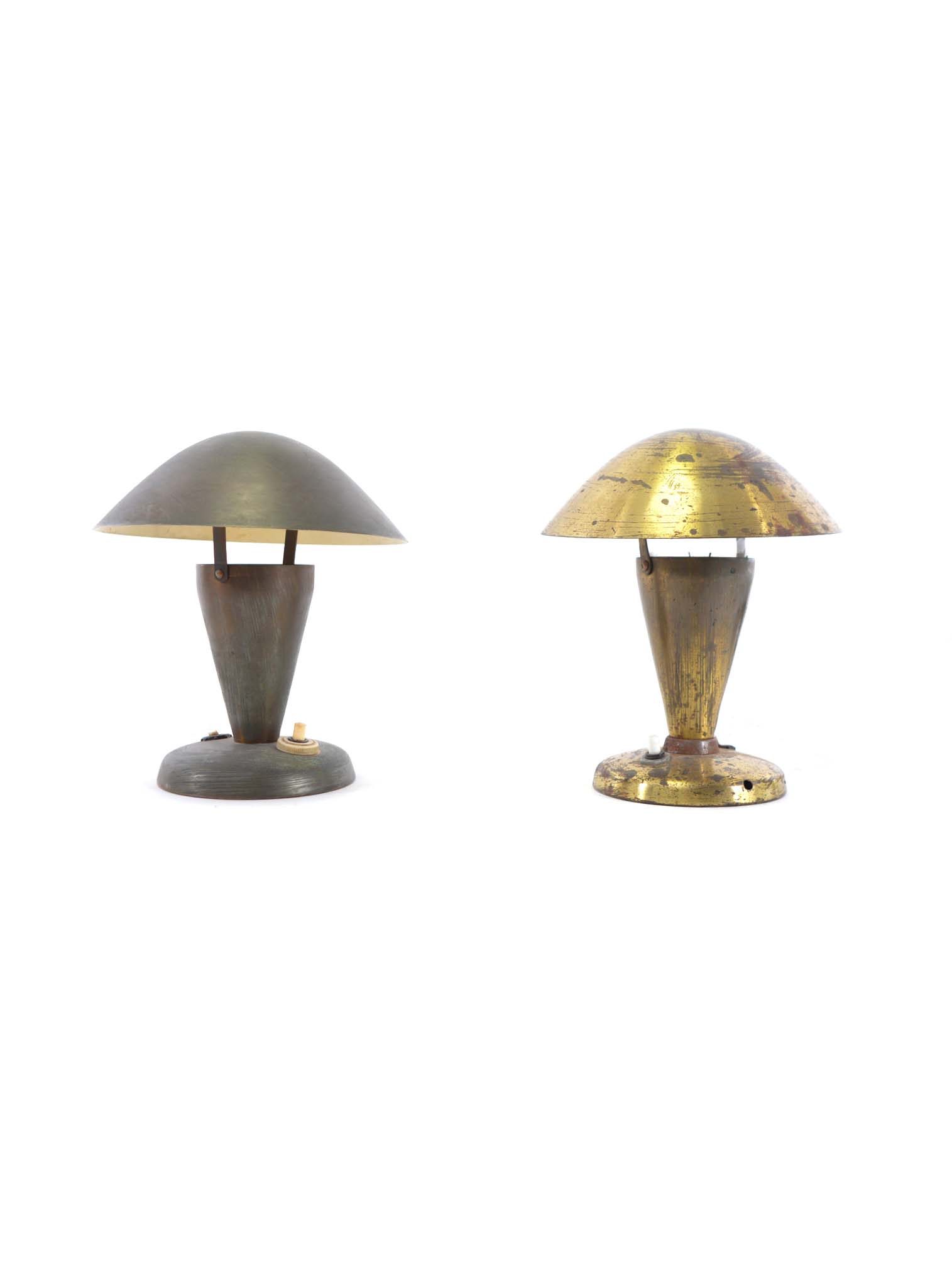 PAIR OF ART DECO LAMPS