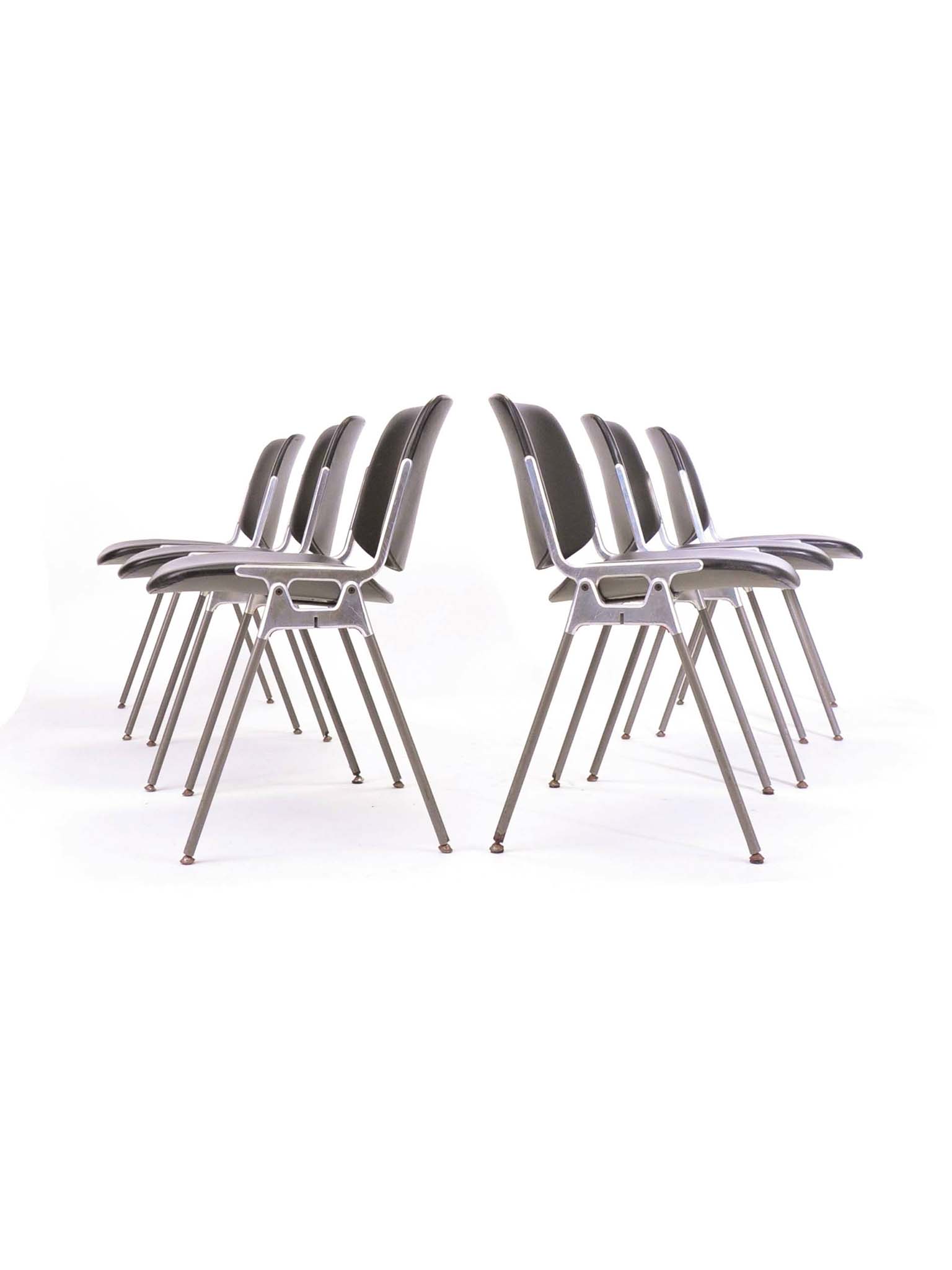 SET OF FOUR CHAIRS BY GIANCARLO PIRETTI