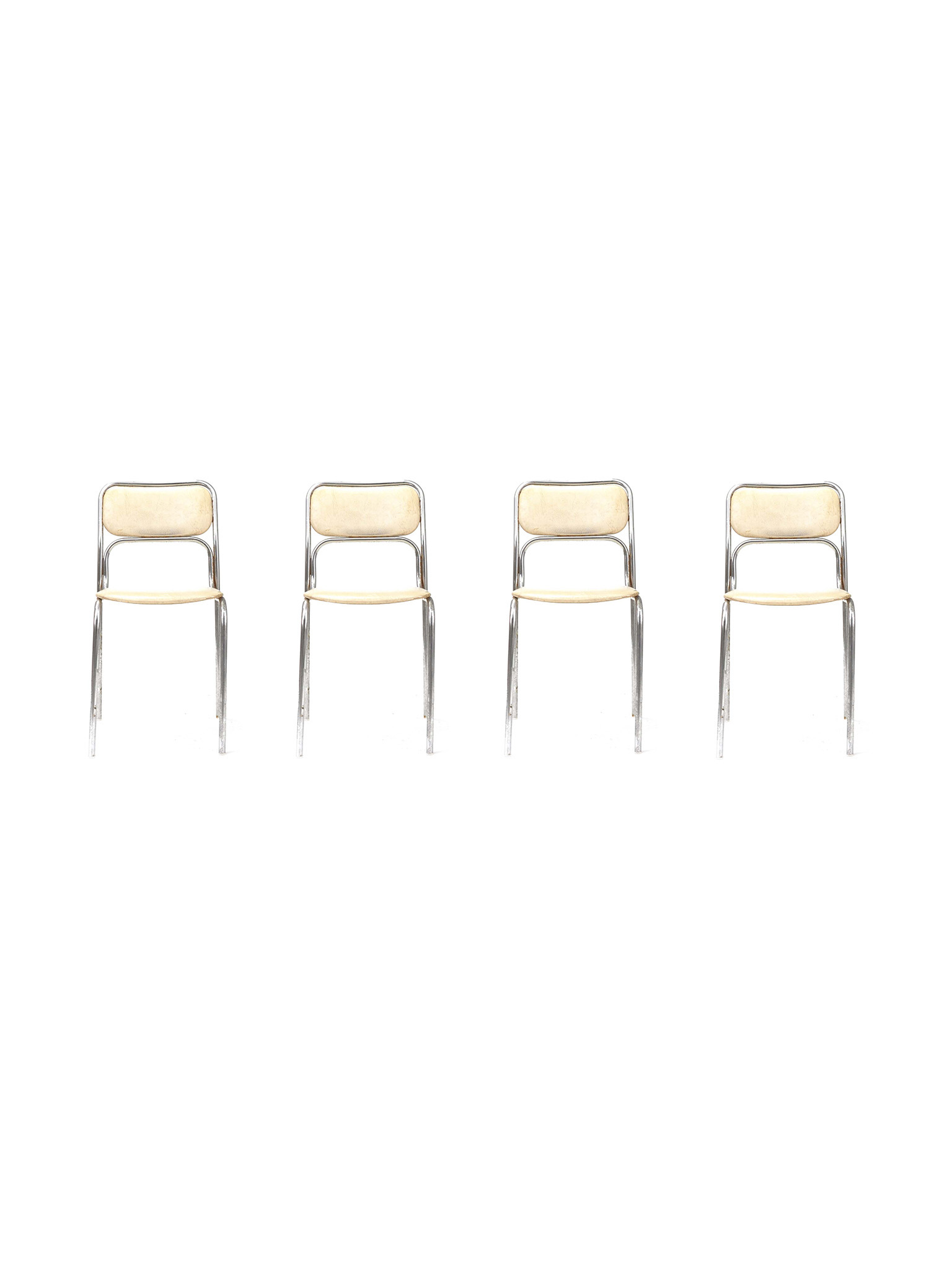 SET OF FOUR DINER CHAIRS