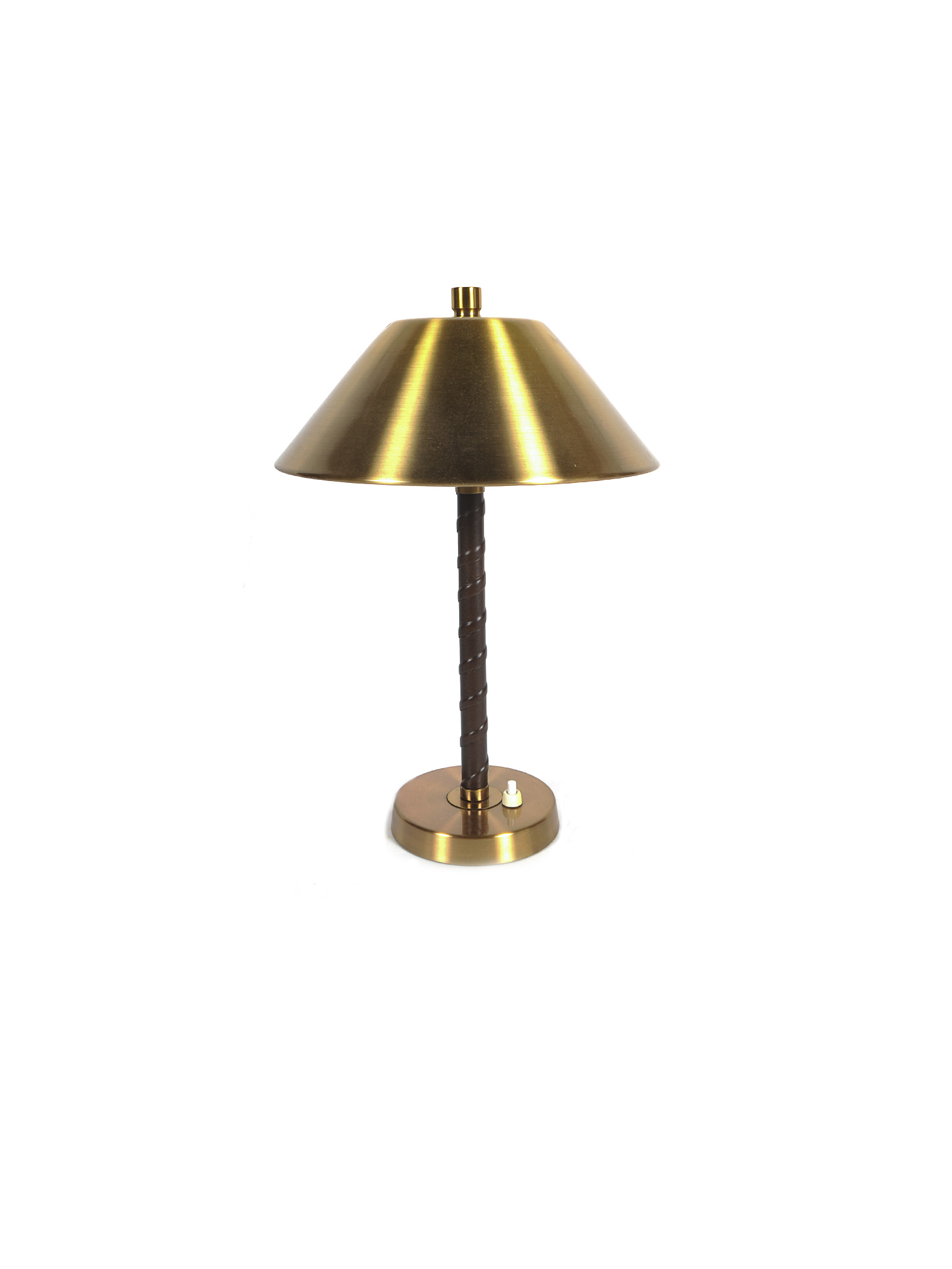 EINAR BÄCKSTRÖM LEATHER LAMP